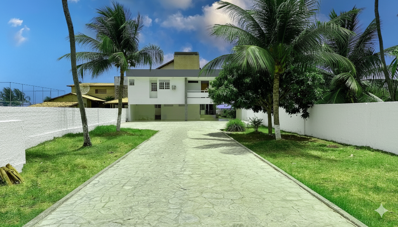 Vista da Casa Pé na Areia